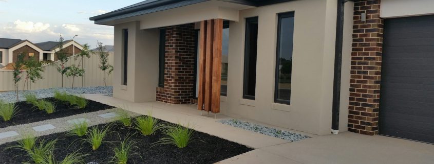 Front view of Shepparton Premier Townhouse